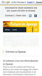 Mobile Screenshot of fietseninspanje.nl